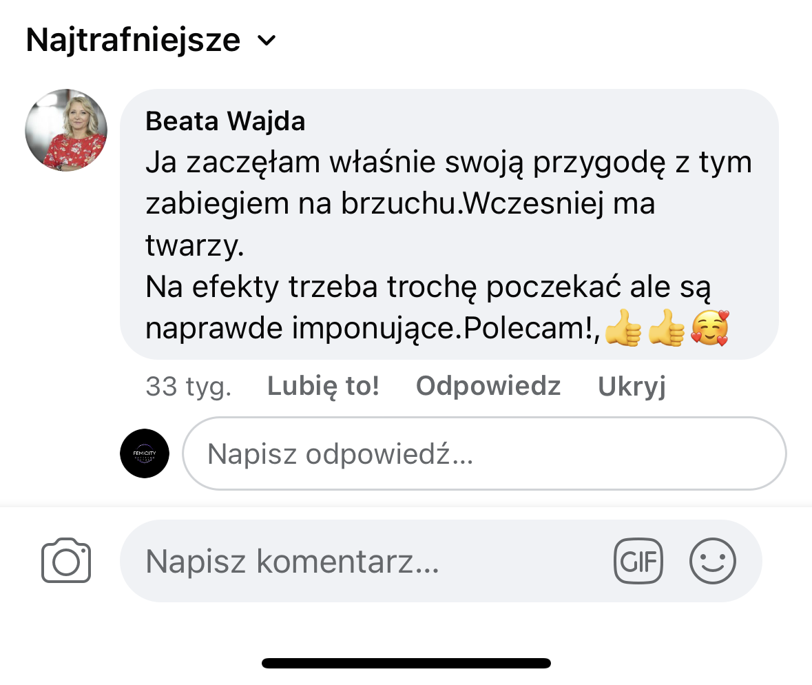 opinia zabieg hifu na ciało